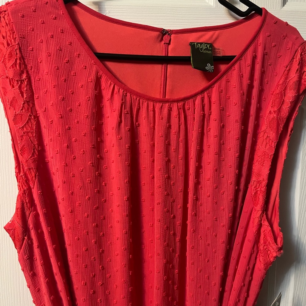 Elegant plus size Sleeveless Dress. New with tags. - Picture 9 of 10